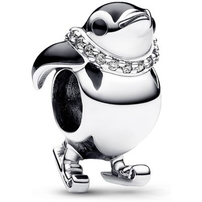 Pandora 792988C01 - Charm Skiing Penguin - Bedel Pandora 792988C01 - Charm Skiing Penguin - Bedel