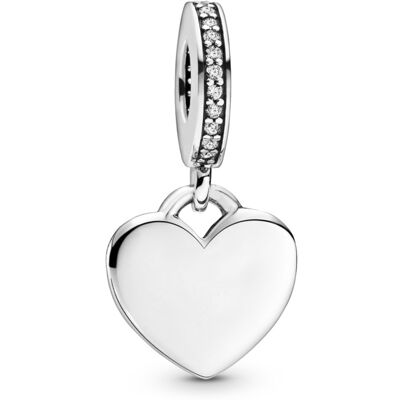 Pandora 798761C01 Moments - Engravable Heart Tag - Hangende Bedel Pandora 798761C01 Moments - Engravable Heart Tag - Hangende Bedel