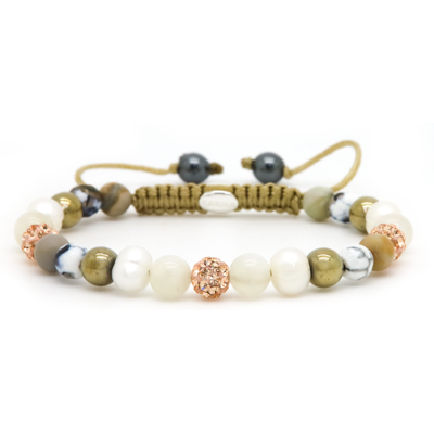 Karma 80117 Spiral Isabella XS (rose gold crystal) armband Karma 80117 Spiral Isabella XS (rose gold crystal) armband