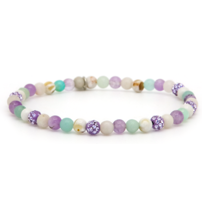 Karma 84648EL - Spiral Plume Crystal XXS Elastic - Armband Karma 84648EL - Spiral Plume Crystal XXS Elastic - Armband