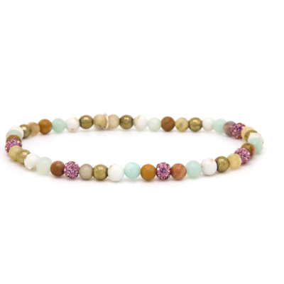 Karma 84650EL - Spiral Indira Crystal XXS Elastic - Armband Karma 84650EL - Spiral Indira Crystal XXS Elastic - Armband
