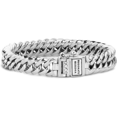 BUDDHA TO BUDDHA Chain XS zilver armband - J080 E BUDDHA TO BUDDHA Chain XS zilver armband - J080 E