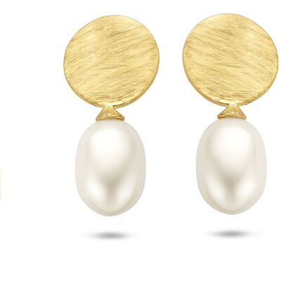 Casa Jewelry Casa PO.0031.00 - Diana - Goudkleur - Oorbellen Casa Jewelry Casa PO.0031.00 - Diana - Goudkleur - Oorbellen