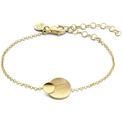 Casa Jewelry Casa TA.1021.00 - Rondje - Goudkleur - Armband Casa Jewelry Casa TA.1021.00 - Rondje - Goudkleur - Armband