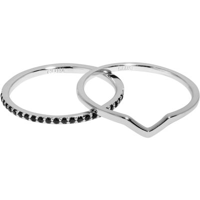 CLUSE sieraden CLUSE CLJ42004-54 - Essentiele Silver Set Ring CLUSE sieraden CLUSE CLJ42004-54 - Essentiele Silver Set Ring