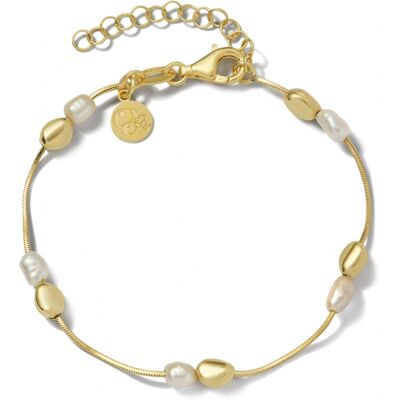 Casa Jewelry Casa - PA.0136.00 - Pearly Pebbles Duo - Armband Casa Jewelry Casa - PA.0136.00 - Pearly Pebbles Duo - Armband