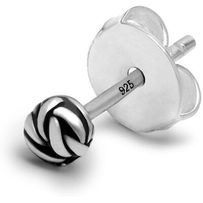 BUDDHA TO BUDDHA 412 One - Katja Earstud Silver Single Piece - Oorbel BUDDHA TO BUDDHA 412 One - Katja Earstud Silver Single Piece - Oorbel