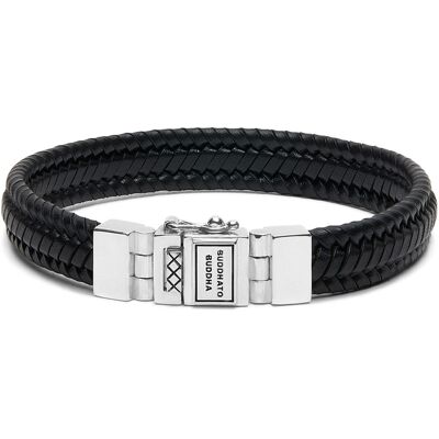 BUDDHA TO BUDDHA - 181BL G - Edwin Small Leather - Black BUDDHA TO BUDDHA - 181BL G - Edwin Small Leather - Black