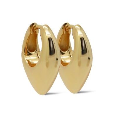 Karma H433GP - Hinged Hoops - Oorbellen Karma H433GP - Hinged Hoops - Oorbellen