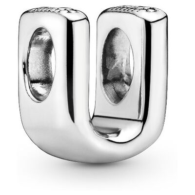 Pandora 797475 - Letter U - Alfabetbedel Pandora 797475 - Letter U - Alfabetbedel