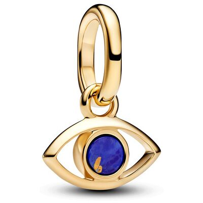 Pandora 764609C01 - Blauw Oog Goudkleurig - Bedel Pandora 764609C01 - Blauw Oog Goudkleurig - Bedel