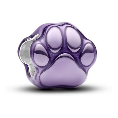 Pandora 794782C01 - Paarse Voetafdruk Mini - Bedel Pandora 794782C01 - Paarse Voetafdruk Mini - Bedel