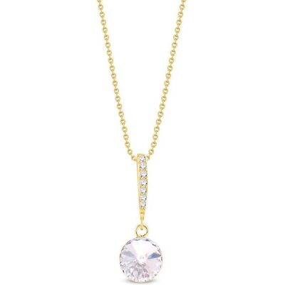 Spark NCCG1122SS39C - Rivoli Gilded - Crystal - Ketting Spark NCCG1122SS39C - Rivoli Gilded - Crystal - Ketting