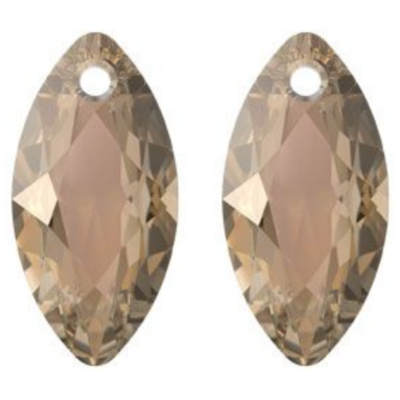 MY iMenso 1226291P - Carezza Marquise - Bronze - Oorbedels MY iMenso 1226291P - Carezza Marquise - Bronze - Oorbedels