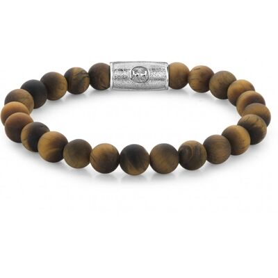 Rebel & Rose Rebel and Rose Armband RR-80023-S-L - Mad Tiger Lilly - 8MM Rebel & Rose Rebel and Rose Armband RR-80023-S-L - Mad Tiger Lilly - 8MM