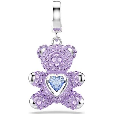 Swarovski 5745610 - Idyllia - Zilverkleurig Beertje - Bedel Swarovski 5745610 - Idyllia - Zilverkleurig Beertje - Bedel