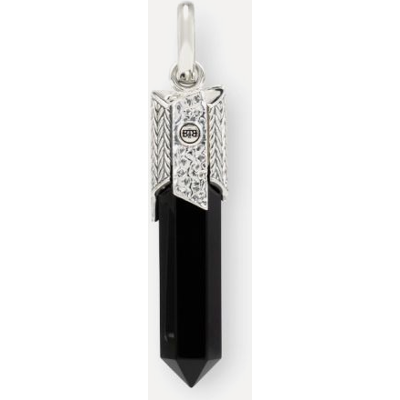 BUDDHA TO BUDDHA hanger - 701ON one - Gemstone Pendant Silver Black Onyx BUDDHA TO BUDDHA hanger - 701ON one - Gemstone Pendant Silver Black Onyx