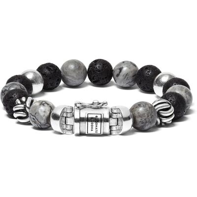BUDDHA TO BUDDHA 188MG G- Spirit Bead Mix Grey Picasso- Armband BUDDHA TO BUDDHA 188MG G- Spirit Bead Mix Grey Picasso- Armband