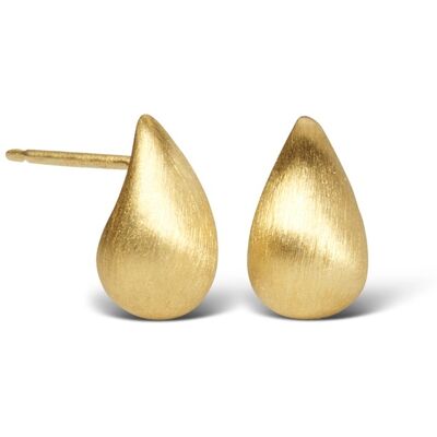 Casa Jewelry Casa TN.0168.00 - Drop Satin Goud Mini - Oorbellen Casa Jewelry Casa TN.0168.00 - Drop Satin Goud Mini - Oorbellen