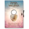 Gelukshart Cadeaukaart - Jarige, veel geluk Multi-color other