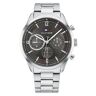 Tommy Hilfiger Heren Horloge Matthew met Schakelband Zilverkleurig male