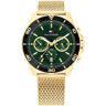 Tommy Hilfiger Horloge Heren JORDAN - Ø43 - TH1792093 Goudkleurig male