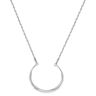 Tommy Hilfiger Zendaya Zilverkleurig Collier met Cirkelvormige Hanger TJ2780277 Zilverkleurig female