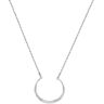 Tommy Hilfiger Zendaya Zilverkleurig Collier met Cirkelvormige Hanger TJ2780282 Zilverkleurig female