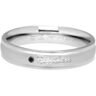 Trouw en/of Relatie-ringen Happiness / zwart diamant zwart 18,0 mm