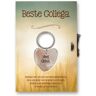 Miko Beste collega" Gelukshart Sleutelhanger Cadeaukaart Multi-color other