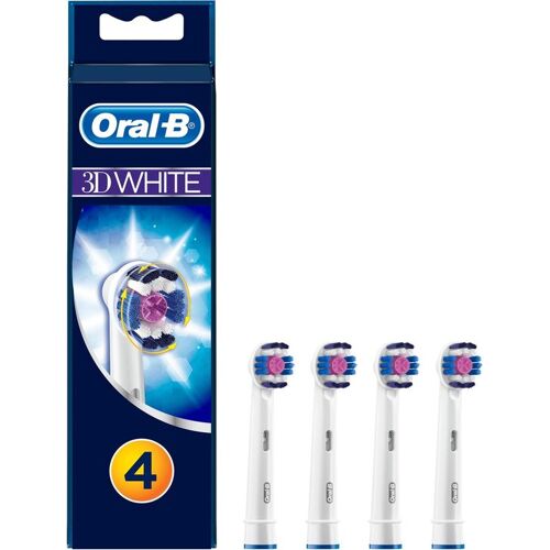 Oral-B 3D White Opzetborstels 4 Stuks