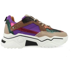 DWRS Pluto J5217-34-5783 Paars / Beige-38 maat 38 DWRS Pluto J5217-34-5783 Paars / Beige-38 maat 38