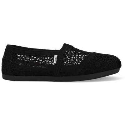 Toms Nat Moroccan Crochet 10016254 Zwart-36 maat 36 Toms Nat Moroccan Crochet 10016254 Zwart-36 maat 36