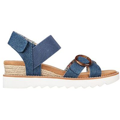 Skechers Sandalen Desert Kiss Hi Splendid Wonder 113860/NVY Blauw-38 maat 38 Skechers Sandalen Desert Kiss Hi Splendid Wonder 113860/NVY Blauw-38 maat 38