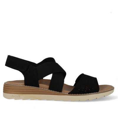 Skechers Sandalen Arch Fit Oasis-B Perf 113890/BLK Zwart-37 maat 37 Skechers Sandalen Arch Fit Oasis-B Perf 113890/BLK Zwart-37 maat 37