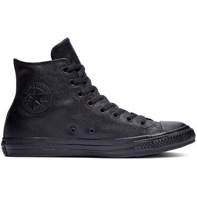 Converse All Stars Leather Hoog 135251C Zwart-35 maat 35 Converse All Stars Leather Hoog 135251C Zwart-35 maat 35