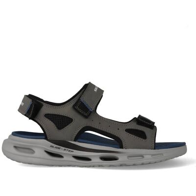 Skechers Sandalen Relaxed Fit: Orvan - Gamble 211371/CHAR Grijs-42 maat 42 Skechers Sandalen Relaxed Fit: Orvan - Gamble 211371/CHAR Grijs-42 maat 42