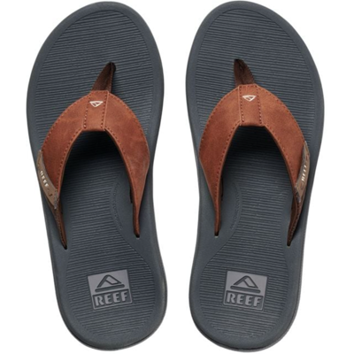 Reef Slippers Santa Ana CI5835 Grijs / Bruin-46 maat 46 Reef Slippers Santa Ana CI5835 Grijs / Bruin-46 maat 46