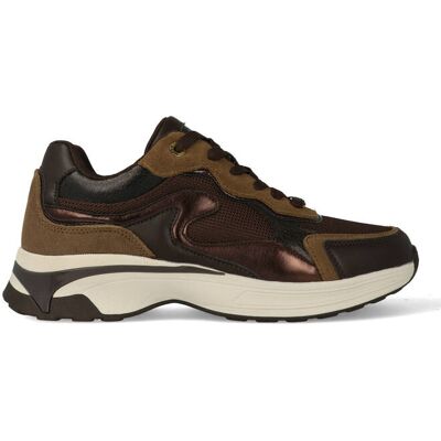Mexx Sneakers Portia Love Donkerbruin-40 maat 40 Mexx Sneakers Portia Love Donkerbruin-40 maat 40