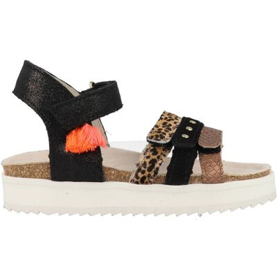 Shoesme Sandalen RA22S077-A Zwart-24 maat 24 Shoesme Sandalen RA22S077-A Zwart-24 maat 24