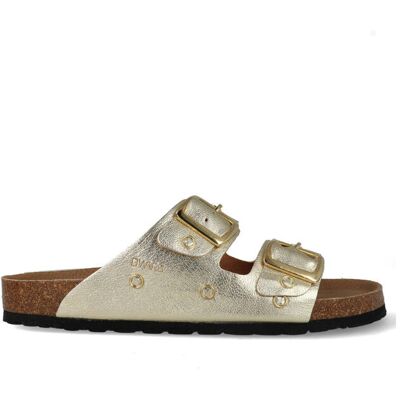 DWRS Madrid Slippers S2721-07-7202 Champagne / Goud-41 maat 41 DWRS Madrid Slippers S2721-07-7202 Champagne / Goud-41 maat 41