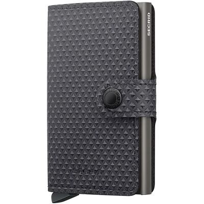 SECRID Miniwallet Pyamid Grey Grijs heren Grijs ONE unisex SECRID Miniwallet Pyamid Grey Grijs heren Grijs ONE unisex