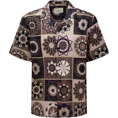 Dstrezzed Overhemd Albie Resort Paars heren Paars XXL,XL,L,M,S unisex Dstrezzed Overhemd Albie Resort Paars heren Paars XXL,XL,L,M,S unisex