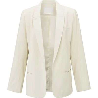 Yaya Blazer Beige dames Bruin 38,40,36 unisex Yaya Blazer Beige dames Bruin 38,40,36 unisex