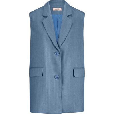 Studio Anneloes Blazer Jinthe Striped Blauw dames Blauw M,S,L,XL unisex Studio Anneloes Blazer Jinthe Striped Blauw dames Blauw M,S,L,XL unisex
