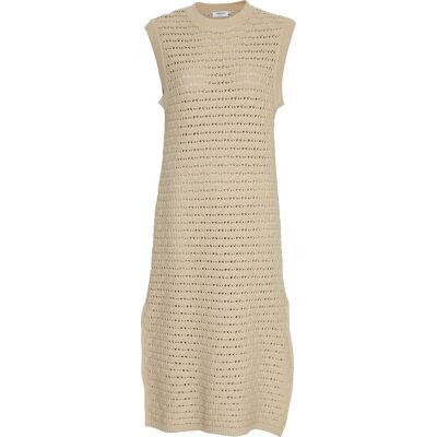 MSCH Copenhagen Jurk Charo Beige dames Beige XS/S,S/M unisex MSCH Copenhagen Jurk Charo Beige dames Beige XS/S,S/M unisex
