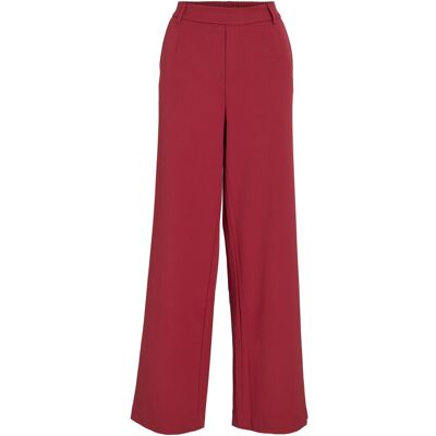 Vila Pantalon Varone Wide Rood dames Rood 38,34,36 unisex Vila Pantalon Varone Wide Rood dames Rood 38,34,36 unisex