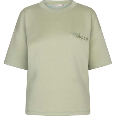 Esqualo T-shirt Groen dames Groen XL,M,L,S unisex Esqualo T-shirt Groen dames Groen XL,M,L,S unisex