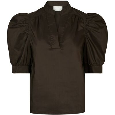 Neo Noir Blouse Roella Bruin dames Bruin 40,36,38,42,34,44 unisex Neo Noir Blouse Roella Bruin dames Bruin 40,36,38,42,34,44 unisex