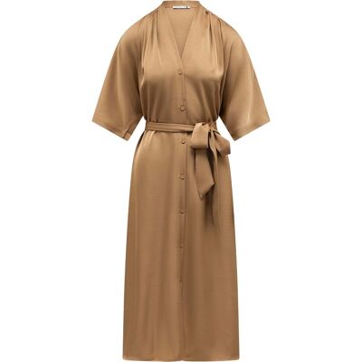 Label Dot Jurk Simone Kaki dames Zand / Kakhi 44,36,42,38,40 unisex Label Dot Jurk Simone Kaki dames Zand / Kakhi 44,36,42,38,40 unisex